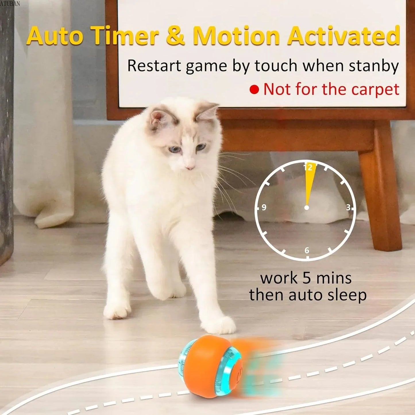 Smart Interactive Pet Ball