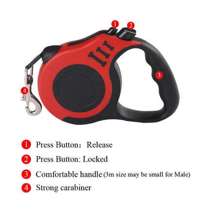 Retractable Outdoor Pet Leash