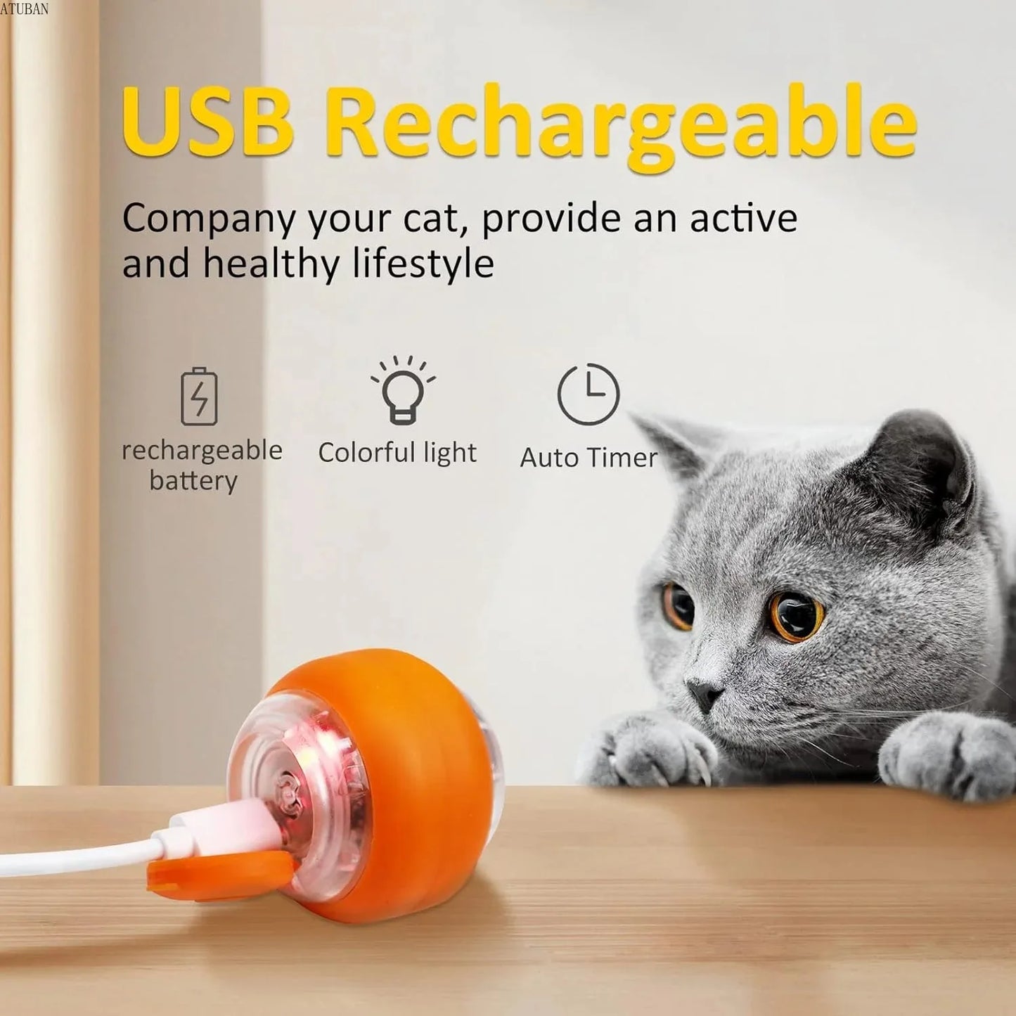 Smart Interactive Pet Ball