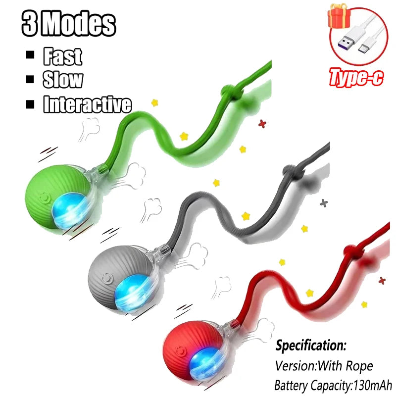 Smart Rolling Tail Toy